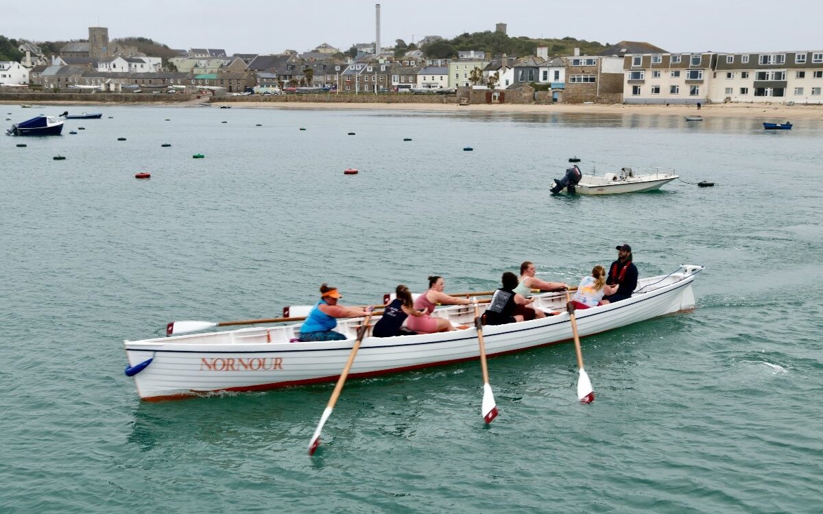 A Garrison, Gigs, Goats and Glass Fusion on St Mary’s in Scilly