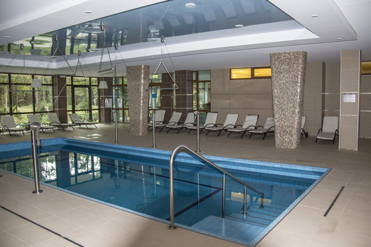 A swimming pool at the Gradiali Hotel in Palanga, Lithuania 0044