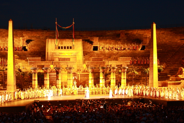 Aida at the Arena in Verona