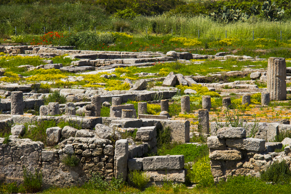 Archeological site at Egnzia near Monopoli, Italy