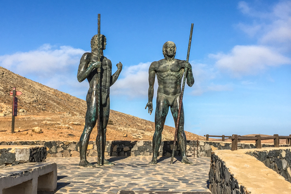 Ayose and Guise two former kings of Fuerteventura