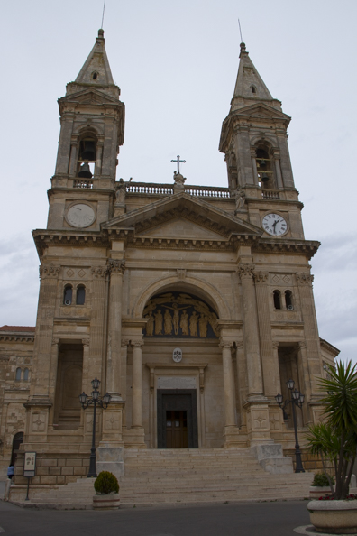 Basilica of Sanits Cosma and Damiano in Alberobello, Puglia, Italy
