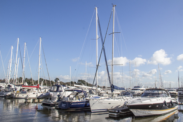 Berthon Marina on Lymington River in Lymington