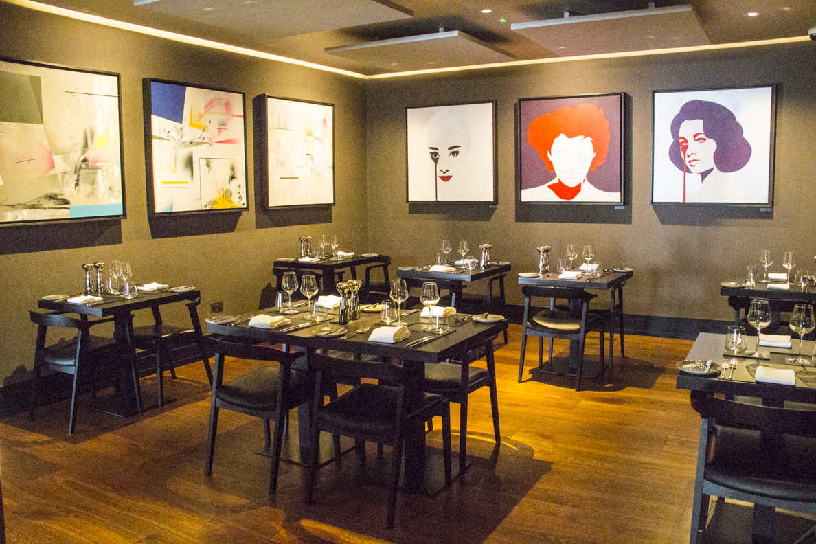 Blas Restaurant at the Twr y Felin Hotel in St David's, Pembrokeshire in Wales    5902