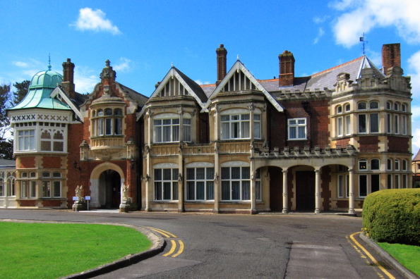 The Mansion at Bletchley Park in Buckinghamshire