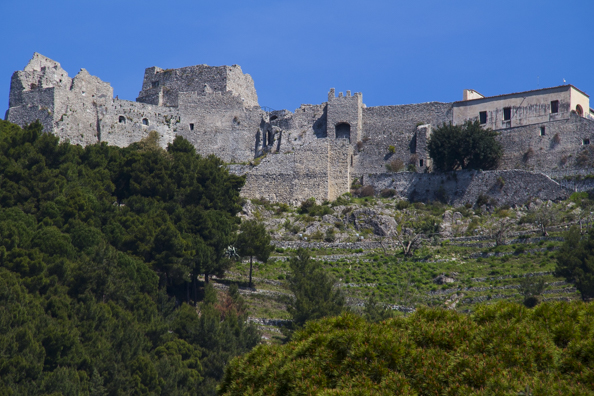 Castello di Arechi above Salerno in Italy