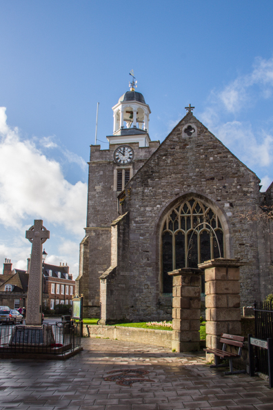 Church of Saint Thomas in Lymington, New Forest, Hampshire, UK