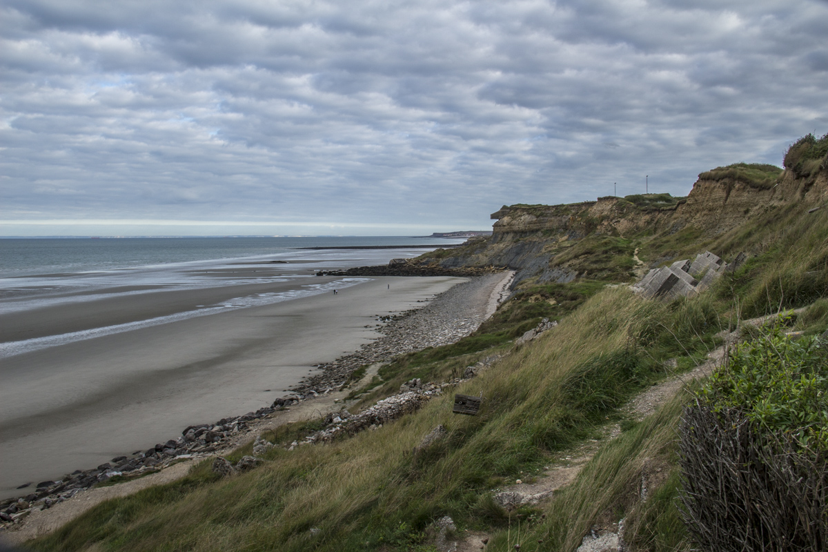 Cliff walk at Wimereux on the Opal Coast in France 0057