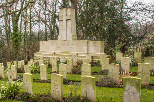 Commonwealth Graves at the church of Saint Nicholas in Brockenhurst, New Forest