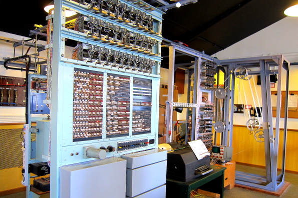 Colossus in the National Computer Museum at Bletchley Park in Buckinghamshire