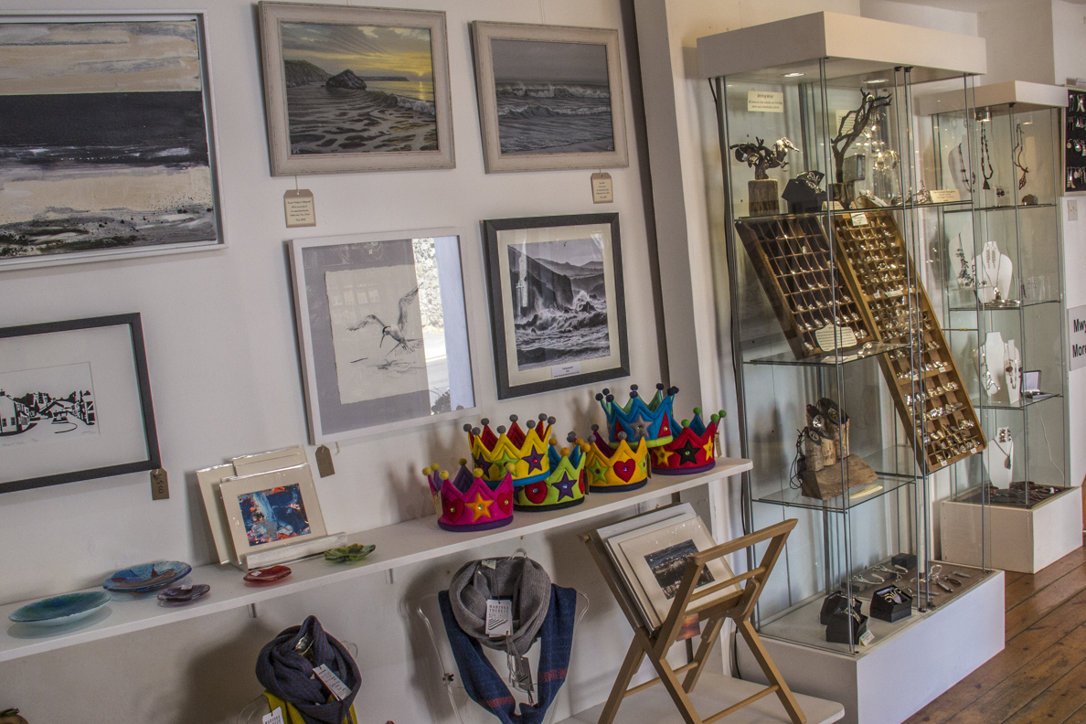Inside the Newport Collective in Newport, Pembrokeshire, Wales   8674