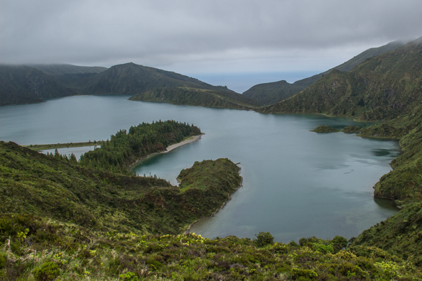 Lagoa do Fogo on the island of São Miguel in the Azores