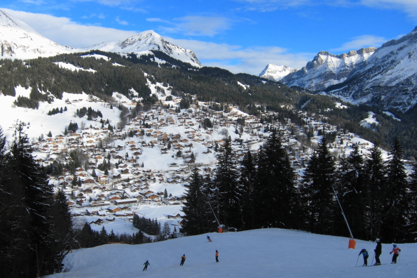Les Diablerets from the Meilleret Chair