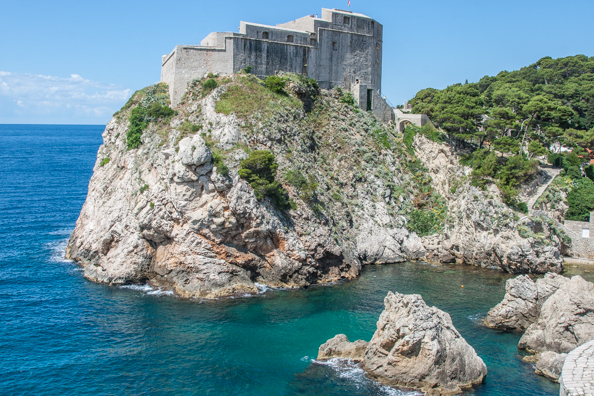 Lovrijenac Fortress in Dubrovnik, Croatia