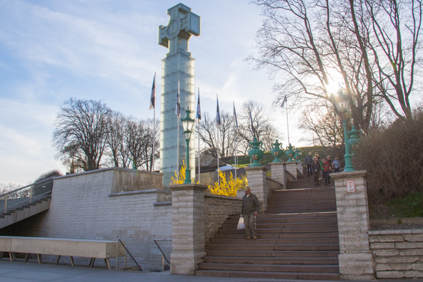 Monument to the War of Independence in Tallinn, Estonia