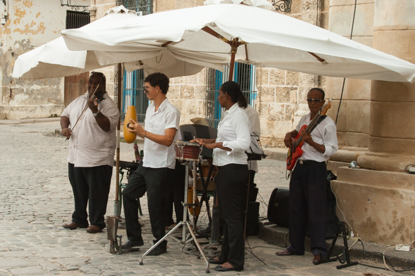 Music on the streets of Havana in Cuba