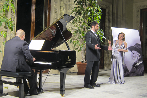 Opera concert at the Excelsior Terme in Montecatini Terme, Tuscany in Italy