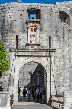 Pile Gate in Dubrovnik, Croatia