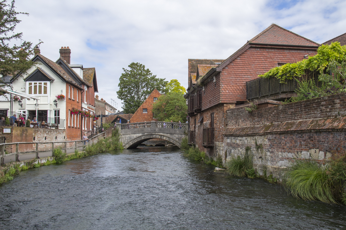 River Itchen in Winchester, Hampshire, England 2380