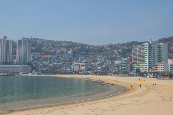 Songdo Beach in Busan, South Korea