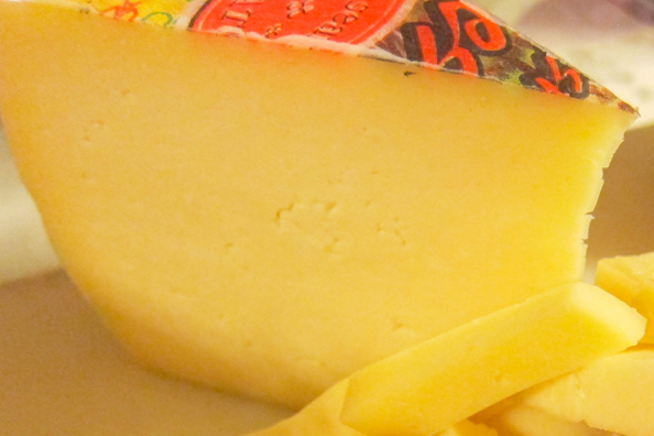 Spressa cheese from Trentino in Italy