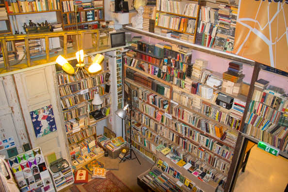 The Bookshop in Aparaaditehas in Tartu, Estonia
