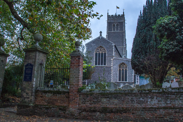 The Church of Saint Mary in Woodbridge, Suffolk