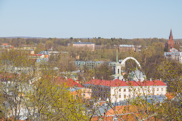 The city of Tartu in Estonia