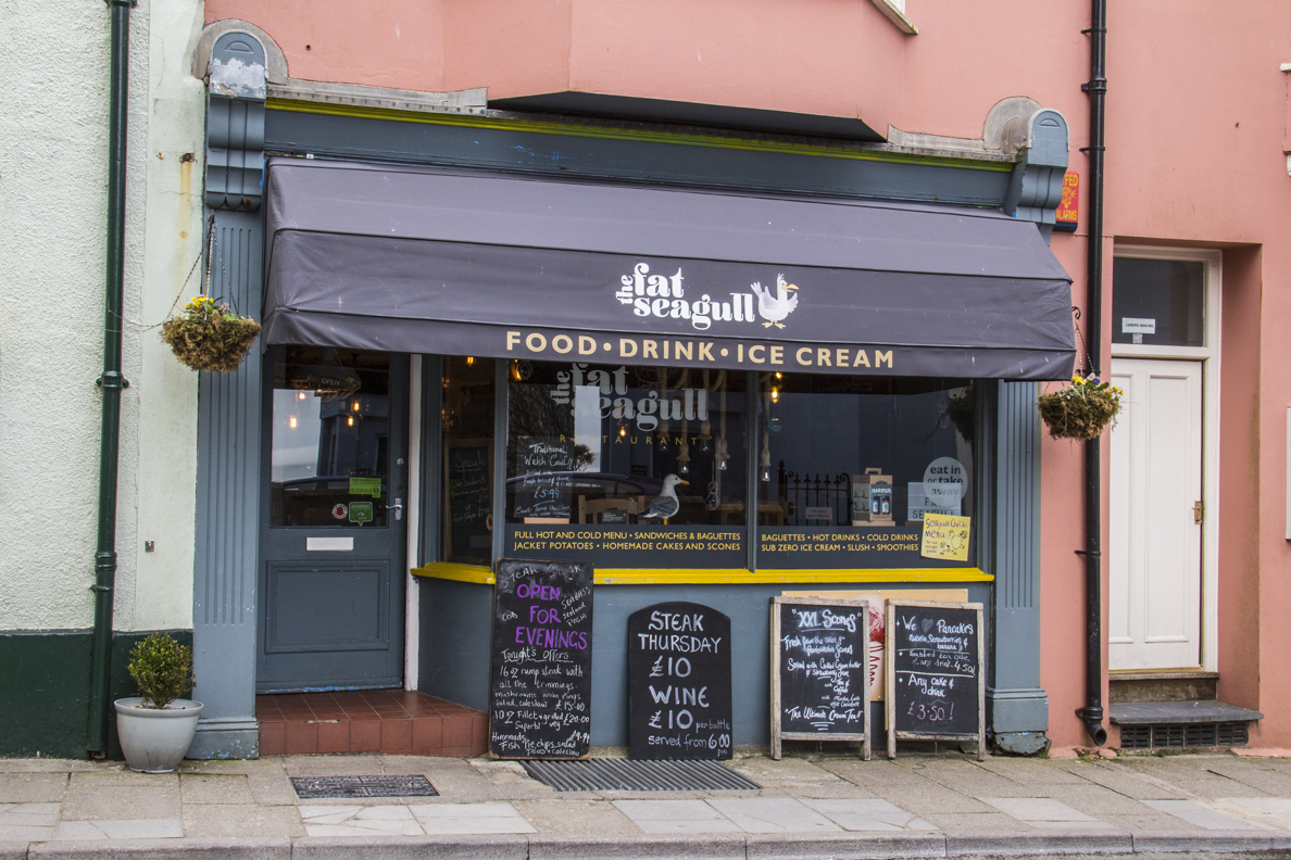 The Fat Seagull in Tenby Pembrokeshire, Wales  6408