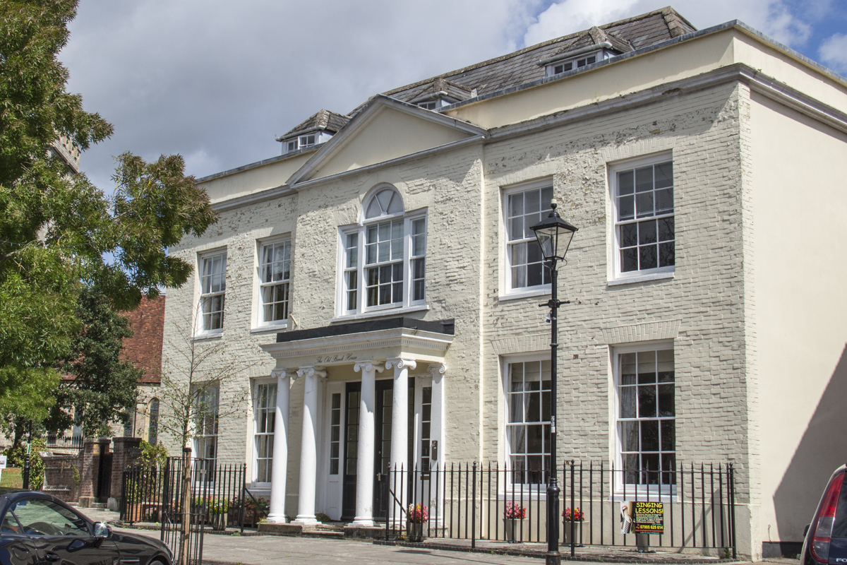 The Old Bank House in Ringwood, New Forest, UK 1995