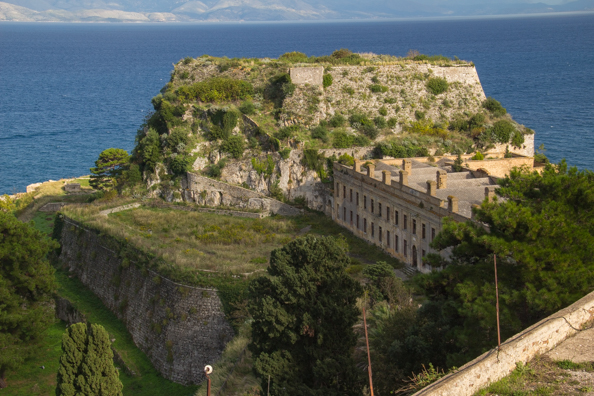 The Old Fortress in Corfu old town