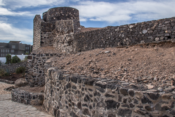 The old lime kilns in Puerto del Rosario on Fuerteventura, Canary Islands