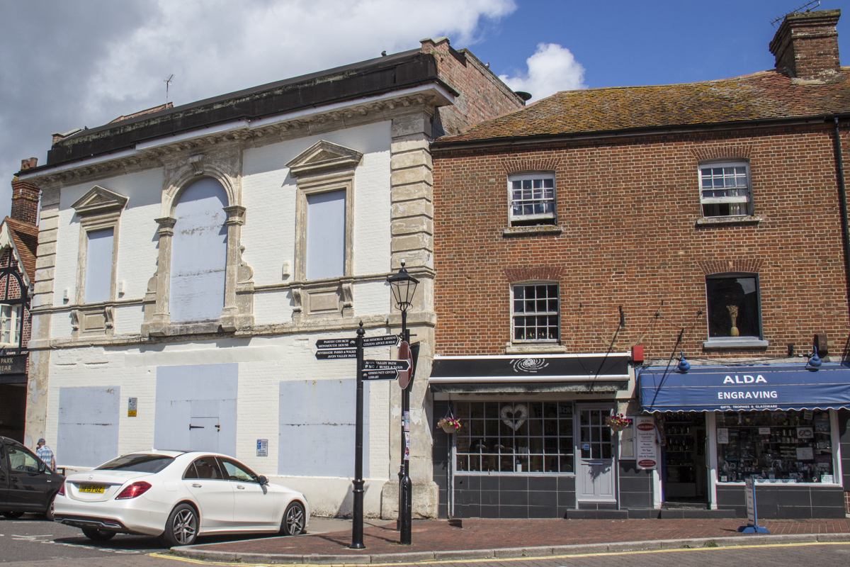 The Old Town Hall in Ringwood, New Forest, UK1991