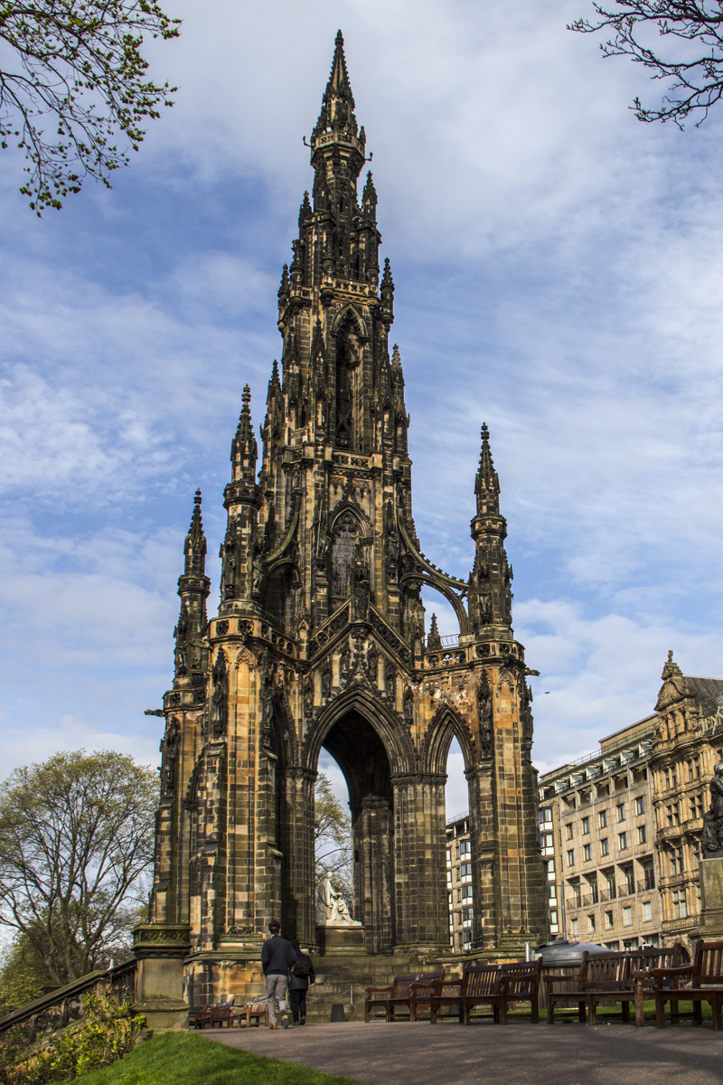 The Scott Monument in Edinbrugh, Scotland  6625