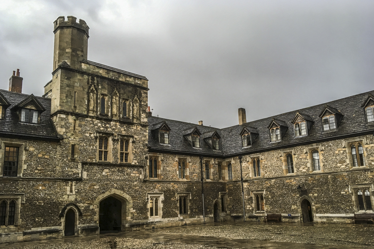 The Second Courtyard at Winchester College in Winchester 8992