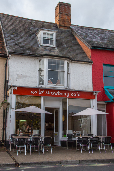 The Wild Strawberry Cafe in Woodbridge, Suffolk, UK