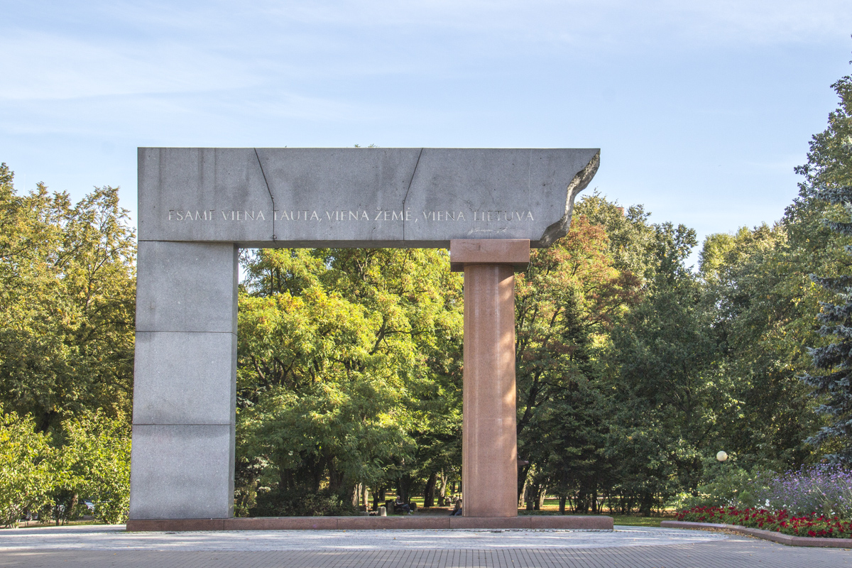 Unification Monument in Klaipėda, Lithunaia 0003