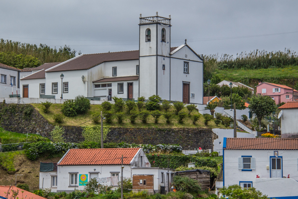 Village of Santa Barbara on São Miguel Island in the Azores